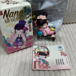 SPRING SLEEPING- Nanci Chinese Poetry Series figurine. New. Opened to verify.